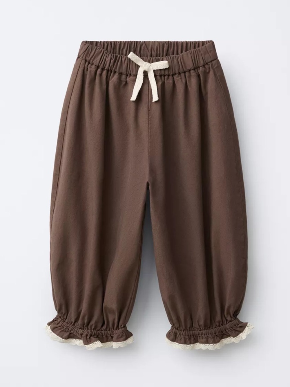 Zara kids brown balloon pants sz 6